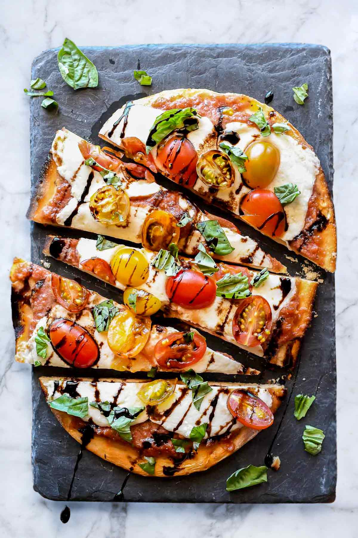 Caprese Balsamic Flatbread