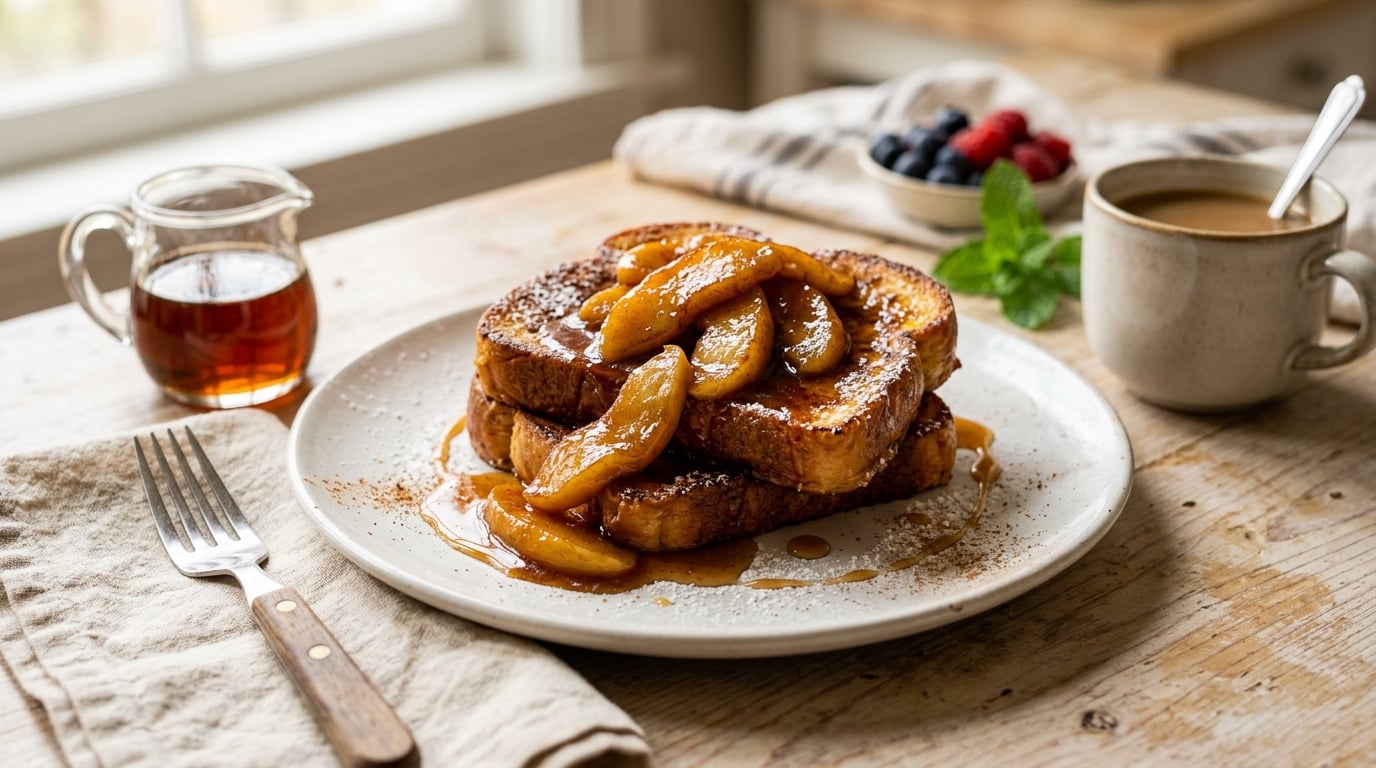Cinnamon Apple French Toast
