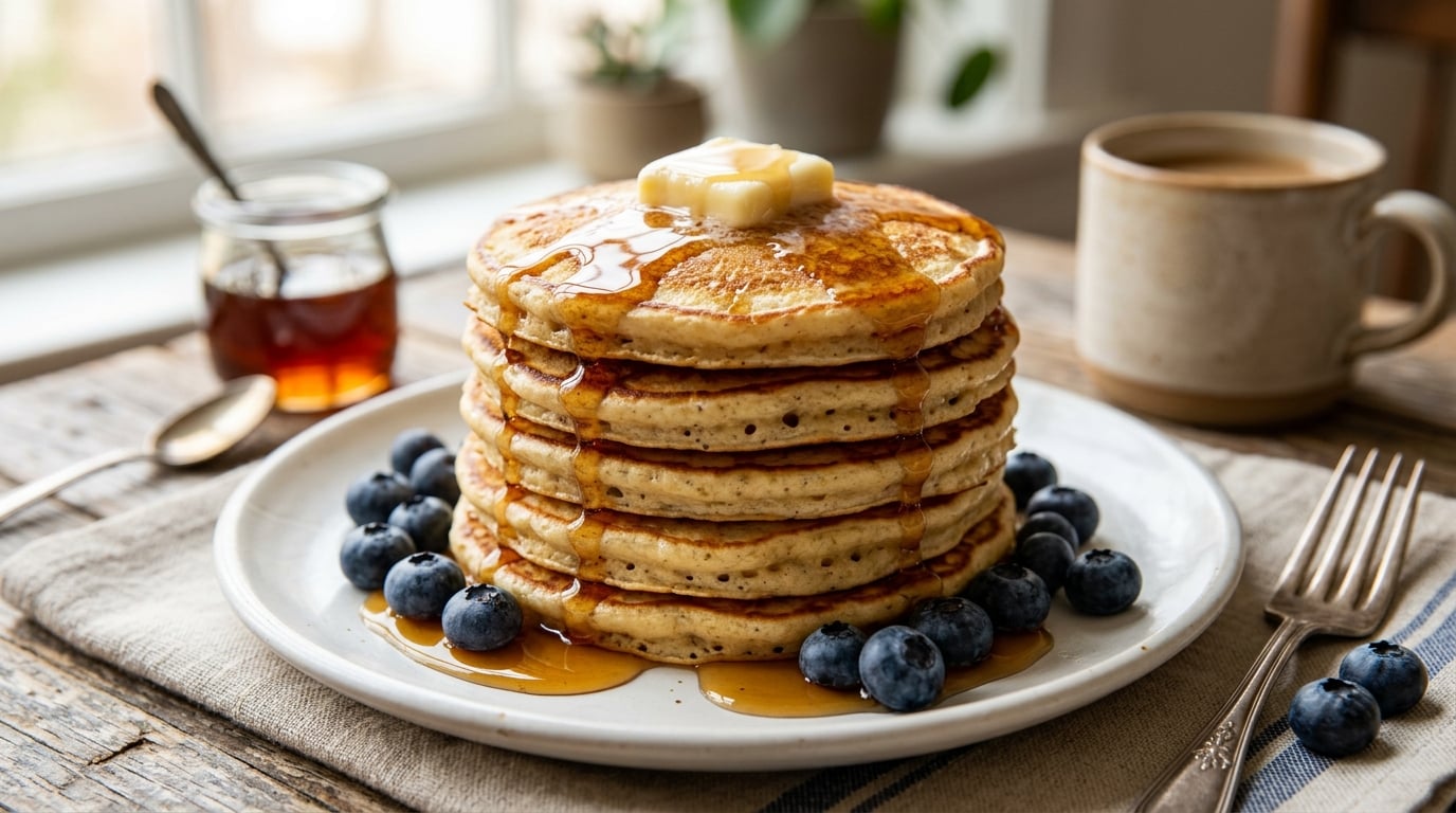 Greek Yogurt Protein Pancakes