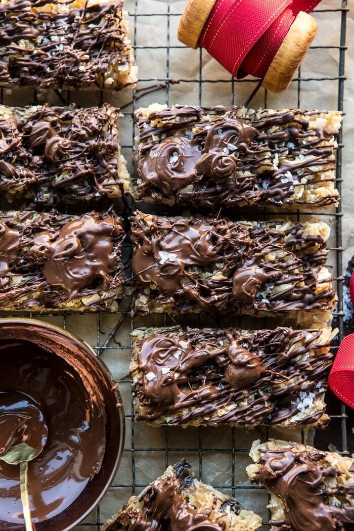 No-Bake Chocolate Coconut Bars