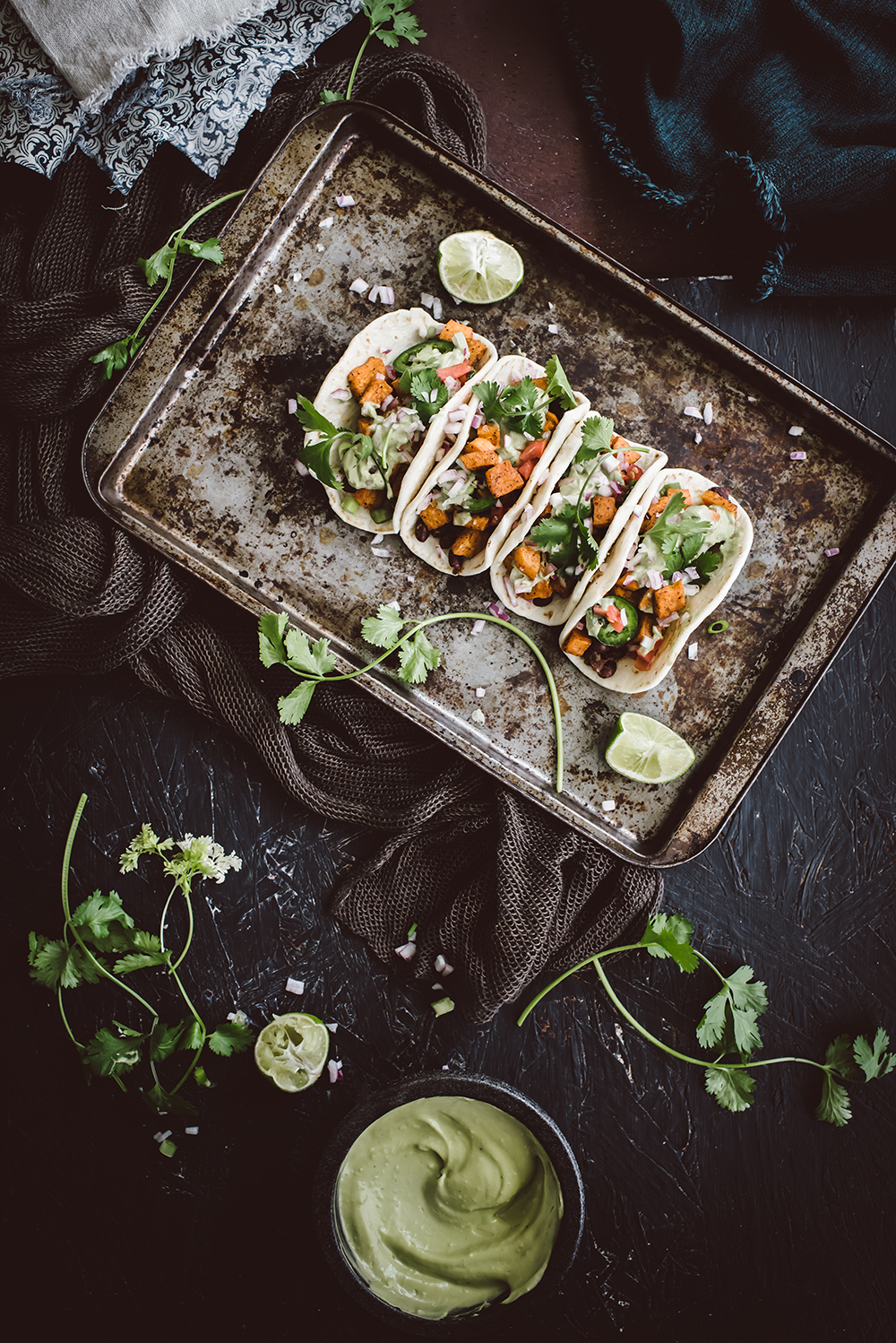 Roasted Sweet Potato Tacos